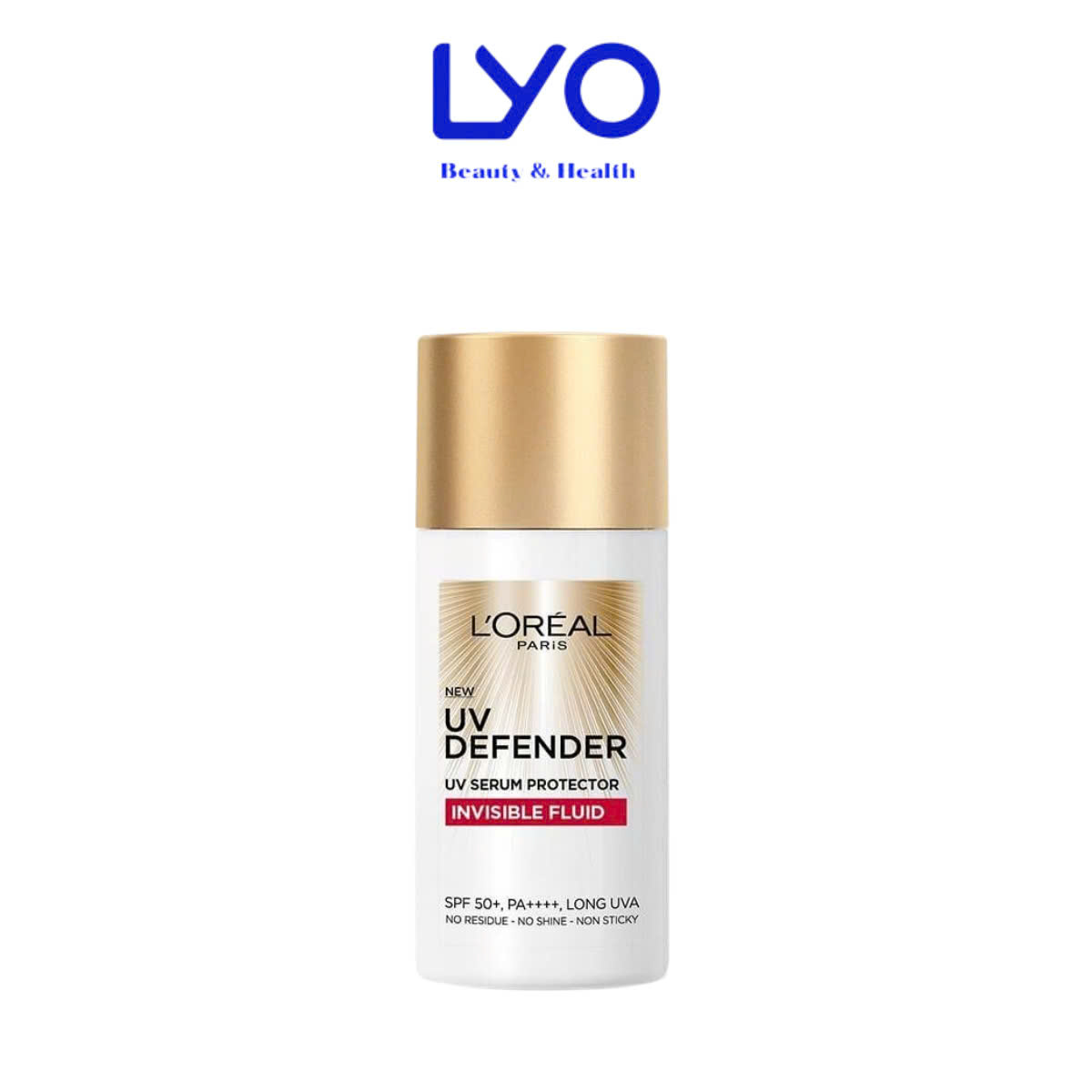 Kem Chống Nắng Thoáng Da, Siêu Mỏng Nhẹ L'Oreal Paris X20 UV Defender Serum Invisible Fluid / Resist Daily Sunscreen SPF50+ PA++++ Loreal 50ml