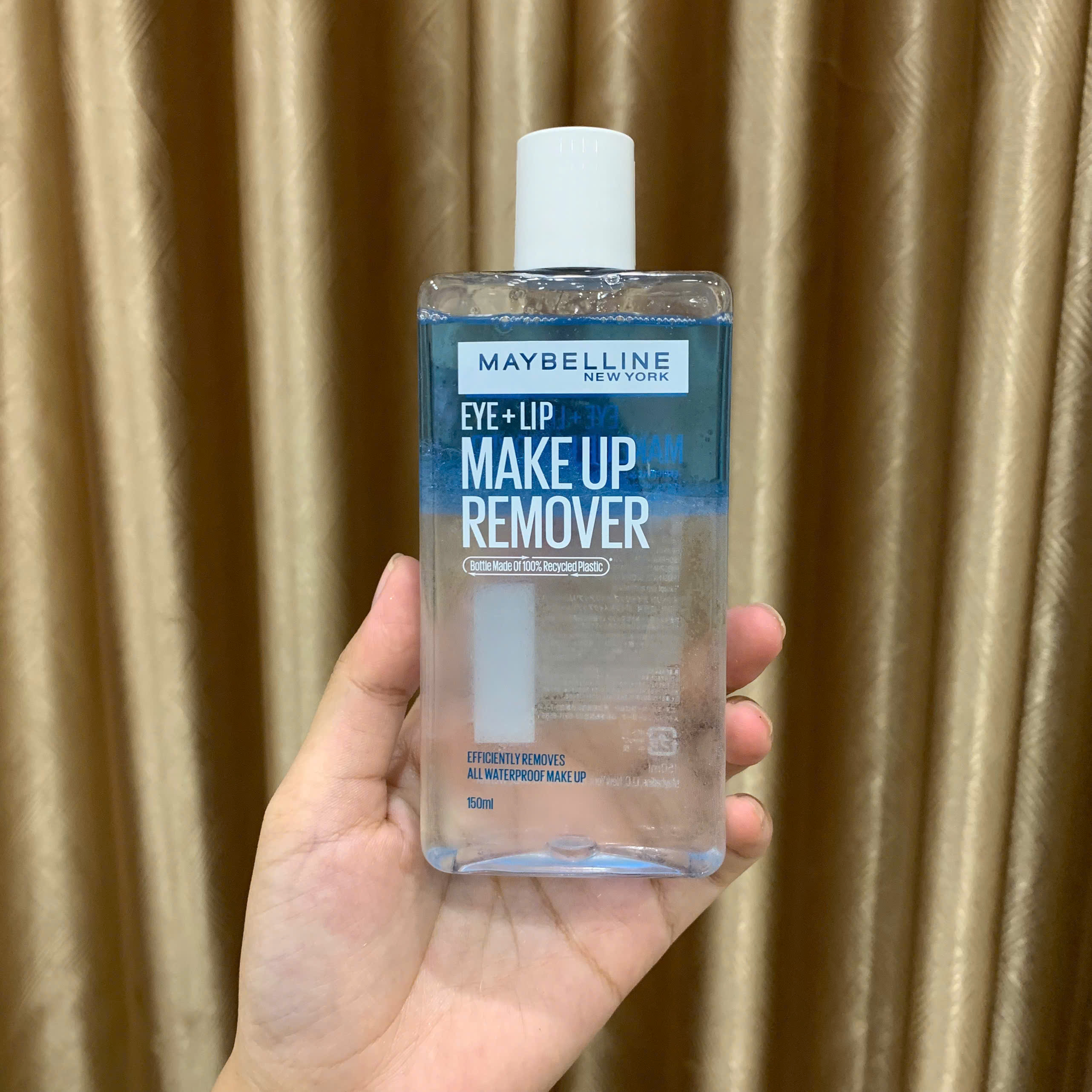 Nước Tẩy Trang Mắt Môi Maybelline Lip & Eye Make Up Remover 150ml