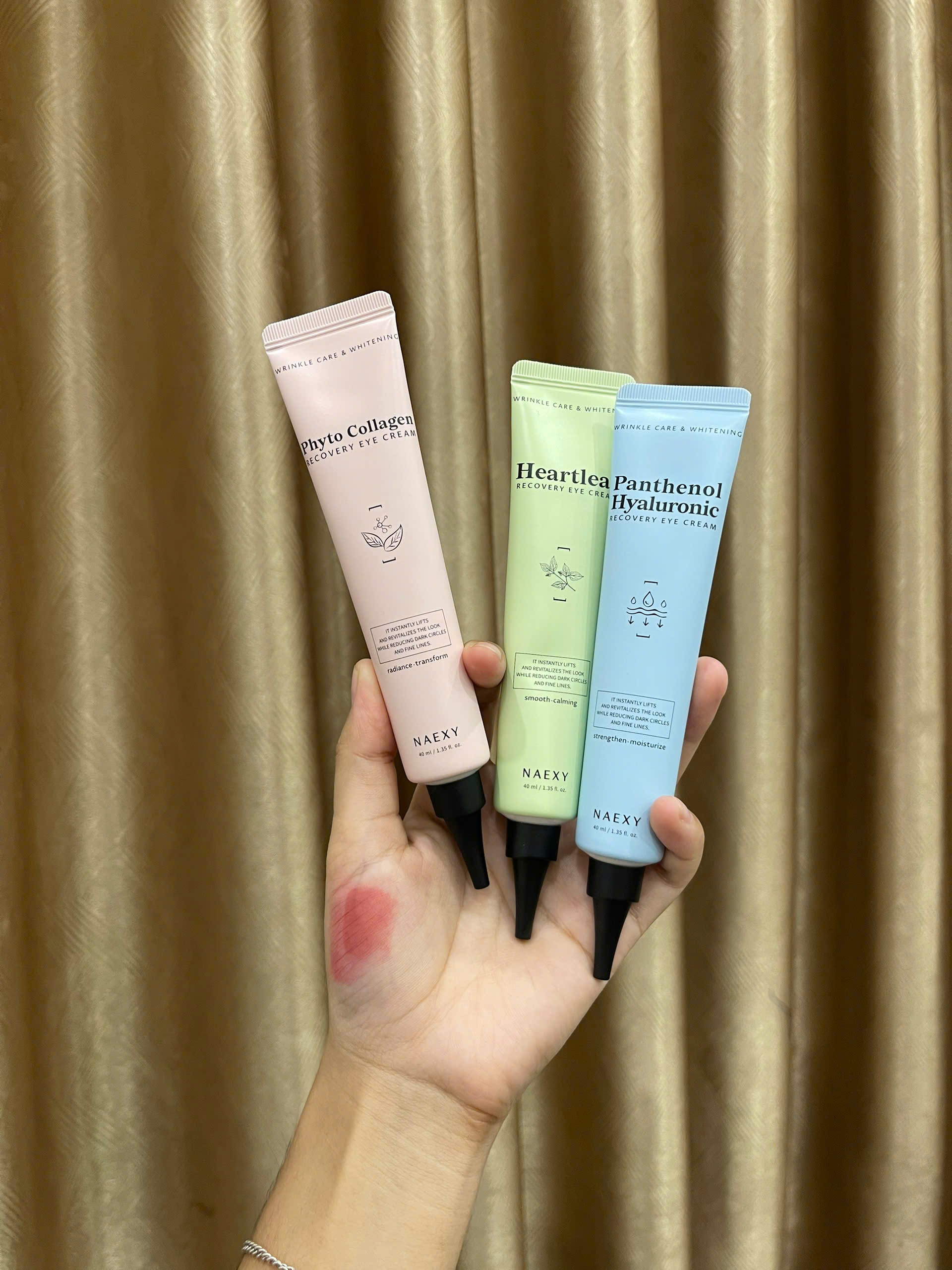 Kem Dưỡng Mắt Cấp Ẩm, Giảm Nếp Nhăn Naexy Recovery Eye Cream Hàn Quốc 40ml