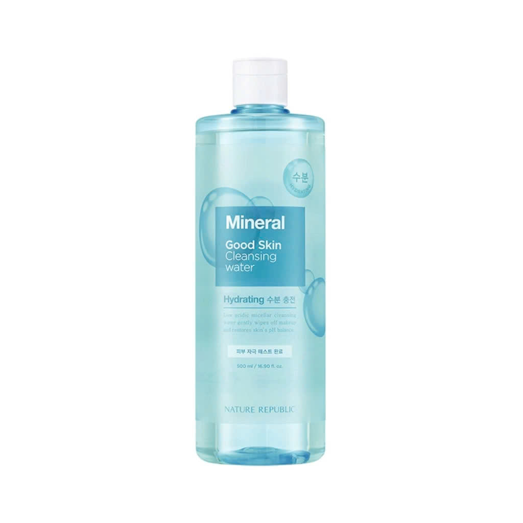 Nước tẩy trang Nature Republic Good Skin Cleansing Water Cân bằng da & Làm sạch sâu 500ml