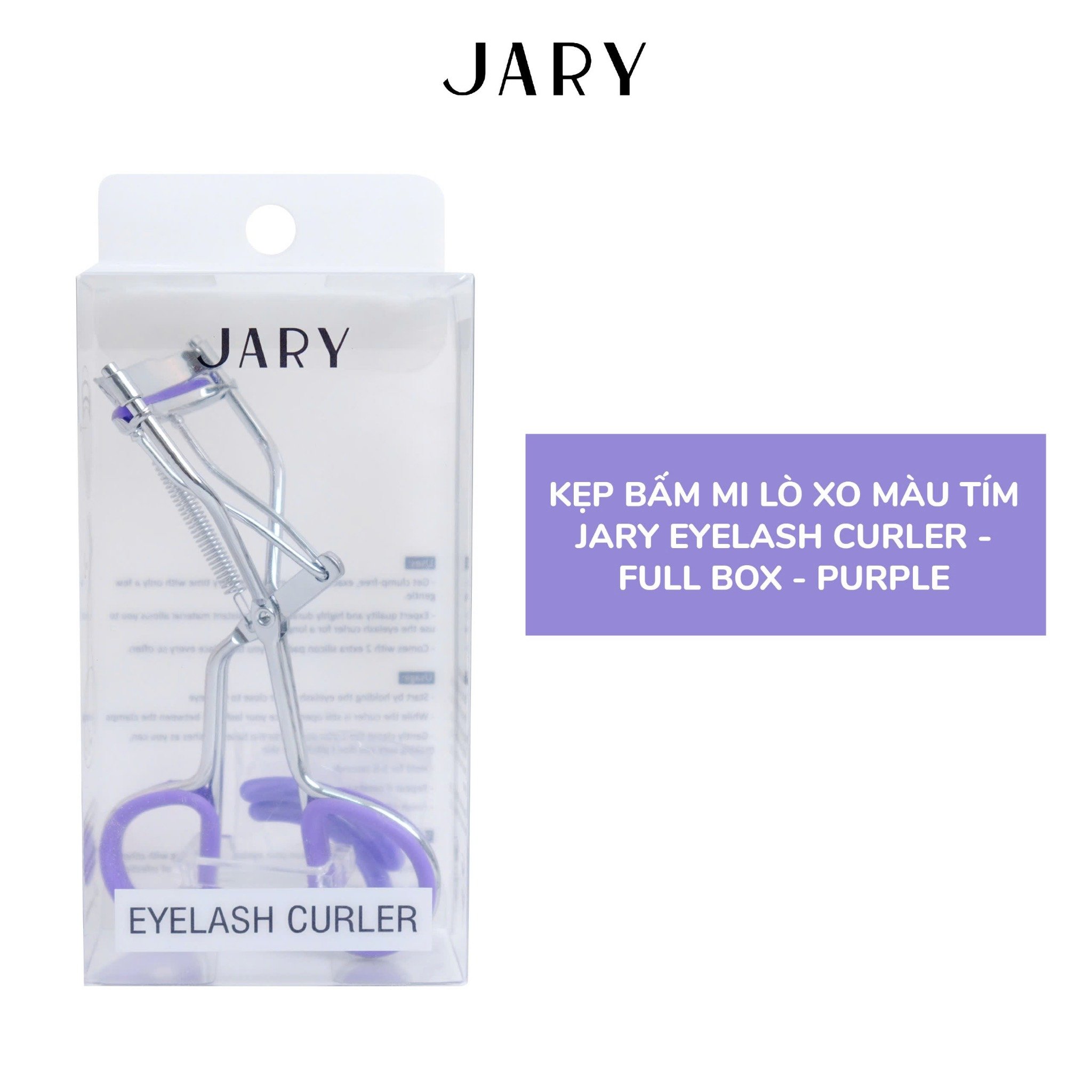 Kẹp Bấm Mi Giúp Làm Cong Mi Tự Nhiên Jary Eyelash Curler Hàn Quốc