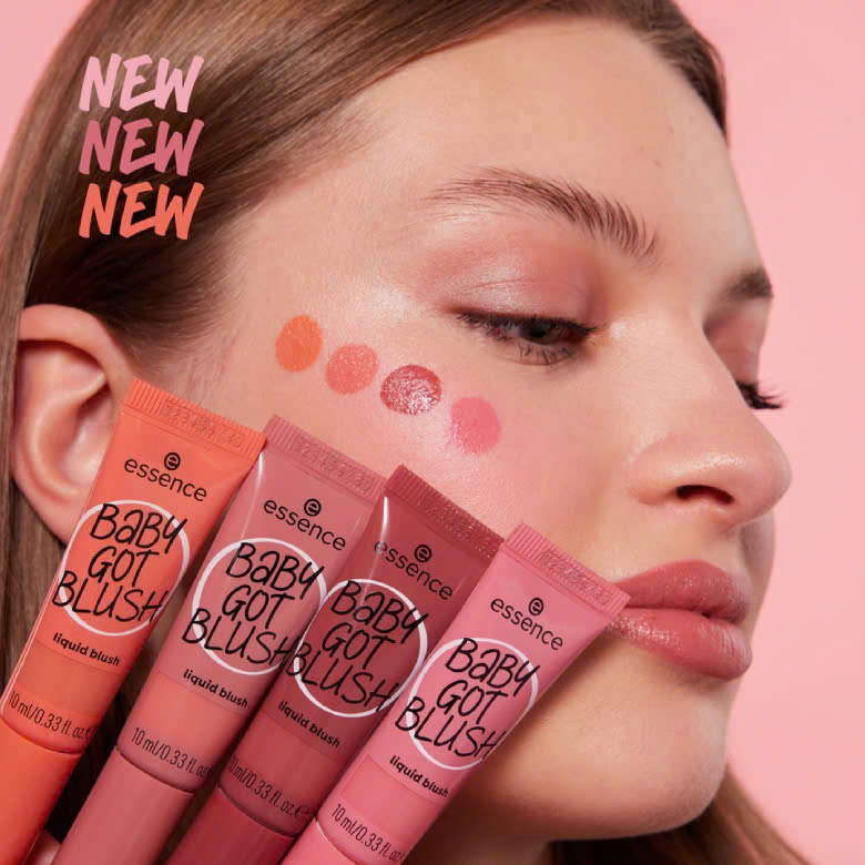 Má Hồng Kem Bền Màu Tự Nhiên Essence Baby Got Blush Dưỡng Ẩm Mềm Mại 10ml
