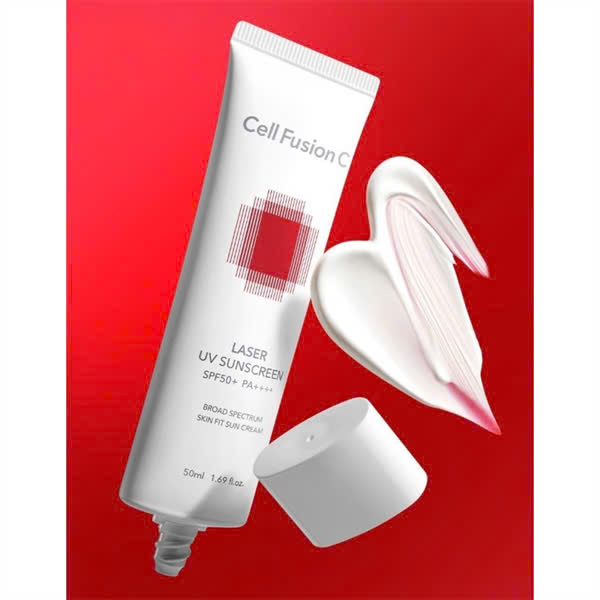 Kem Chống Nắng Cell Fusion C Laser Sunscreen 100 SPF50+ PA+++ Xanh - Đỏ - Hồng 50ml