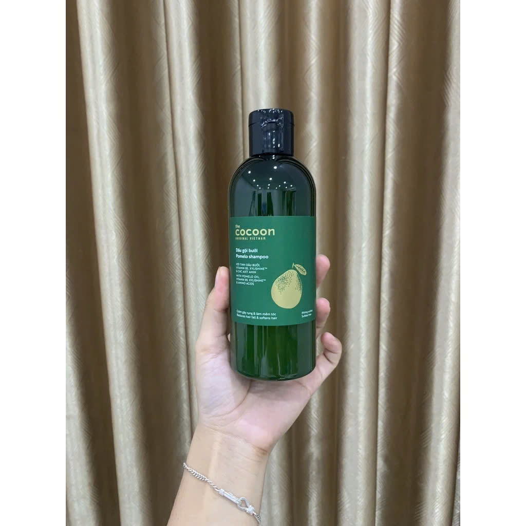 Dầu Gội Bưởi Cocoon Pomelo Shampoo Giúp Tóc Chắc Khỏe, Làm Mềm Tóc, Giảm Gãy Rụng 310ml