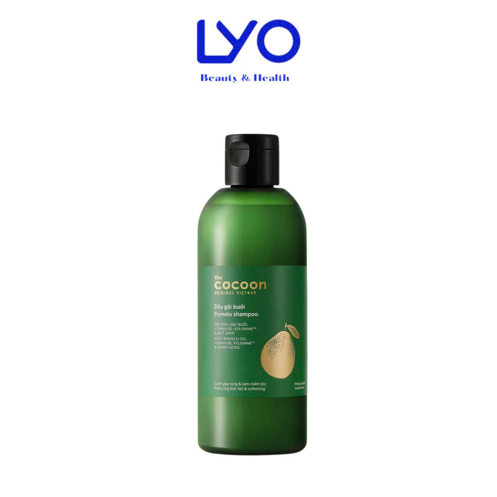 Dầu Gội Bưởi Cocoon Pomelo Shampoo Giúp Tóc Chắc Khỏe, Làm Mềm Tóc, Giảm Gãy Rụng 310ml