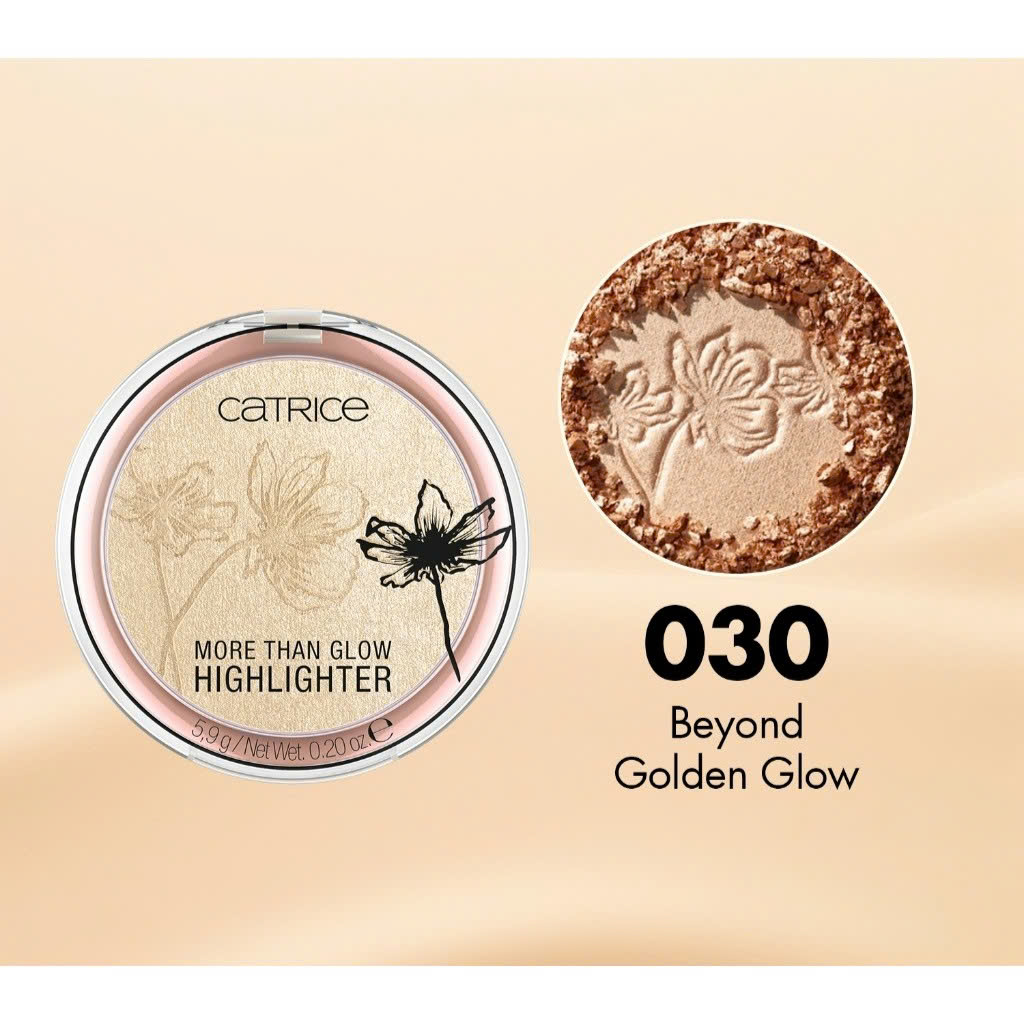 Phấn Highlight Bắt Sáng Lâu Trôi Catrice More Than Glow Highlighter 5.9g