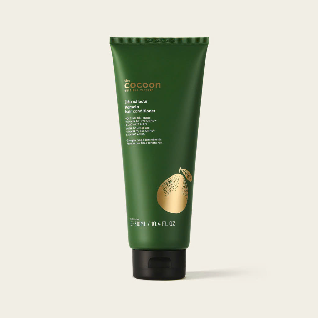 Combo Gội Xả Bưởi Không Sulfate Cocoon Pomelo Shampoo / Hair Conditioner Giúp Phục Hồi, Giảm Gãy Rụng Tóc 310ml-500ml