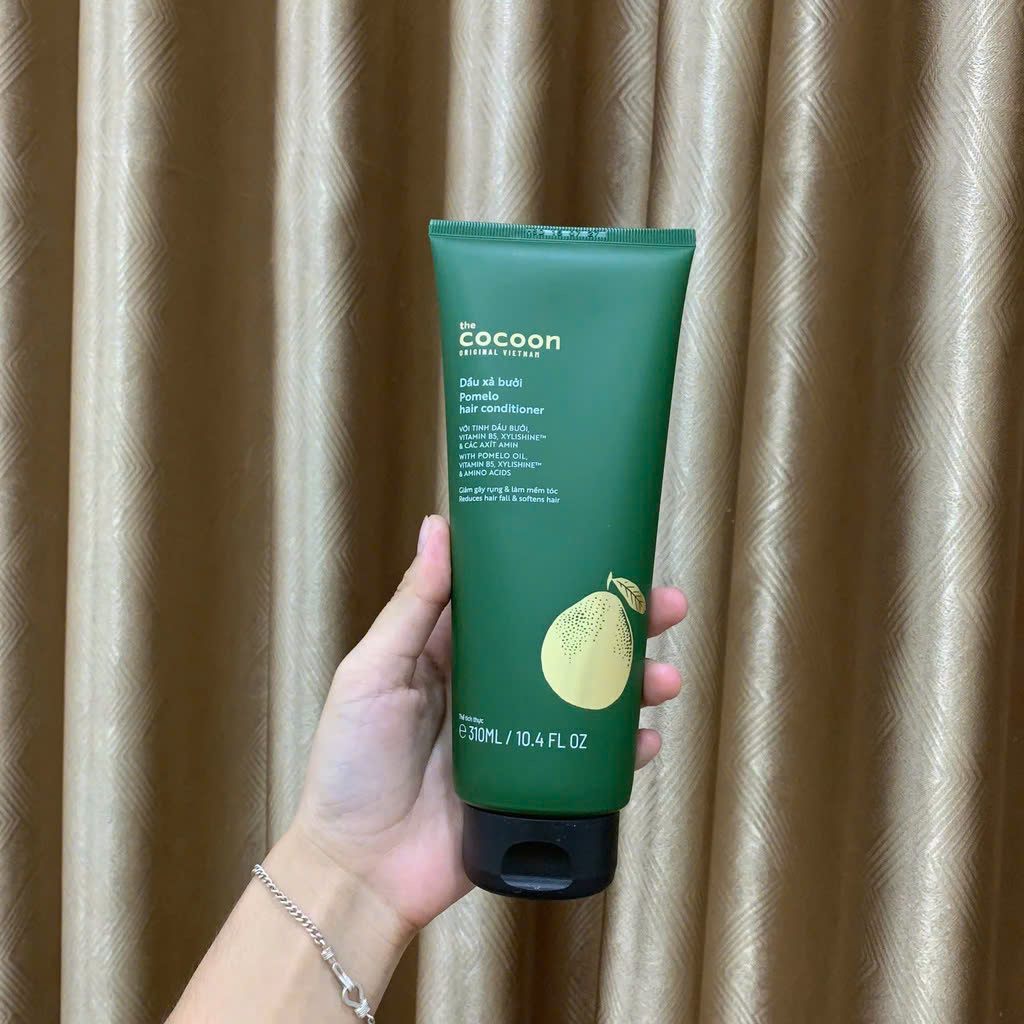 Combo Gội Xả Bưởi Không Sulfate Cocoon Pomelo Shampoo / Hair Conditioner Giúp Phục Hồi, Giảm Gãy Rụng Tóc 310ml-500ml