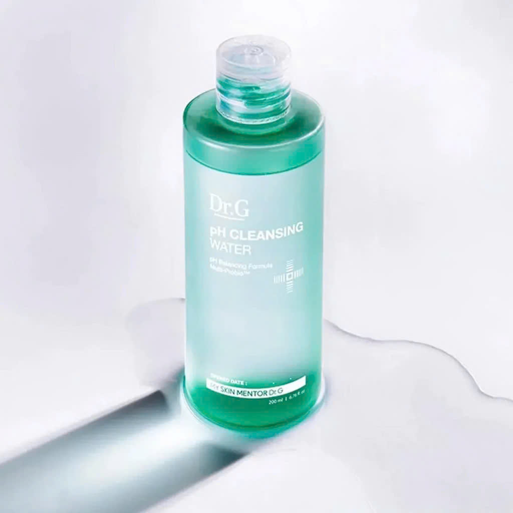 Nước Tẩy Trang Dịu Nhẹ Dr.G pH Cleansing Water Cấp Ẩm & Làm Sạch Sâu Hàn Quốc 490ml