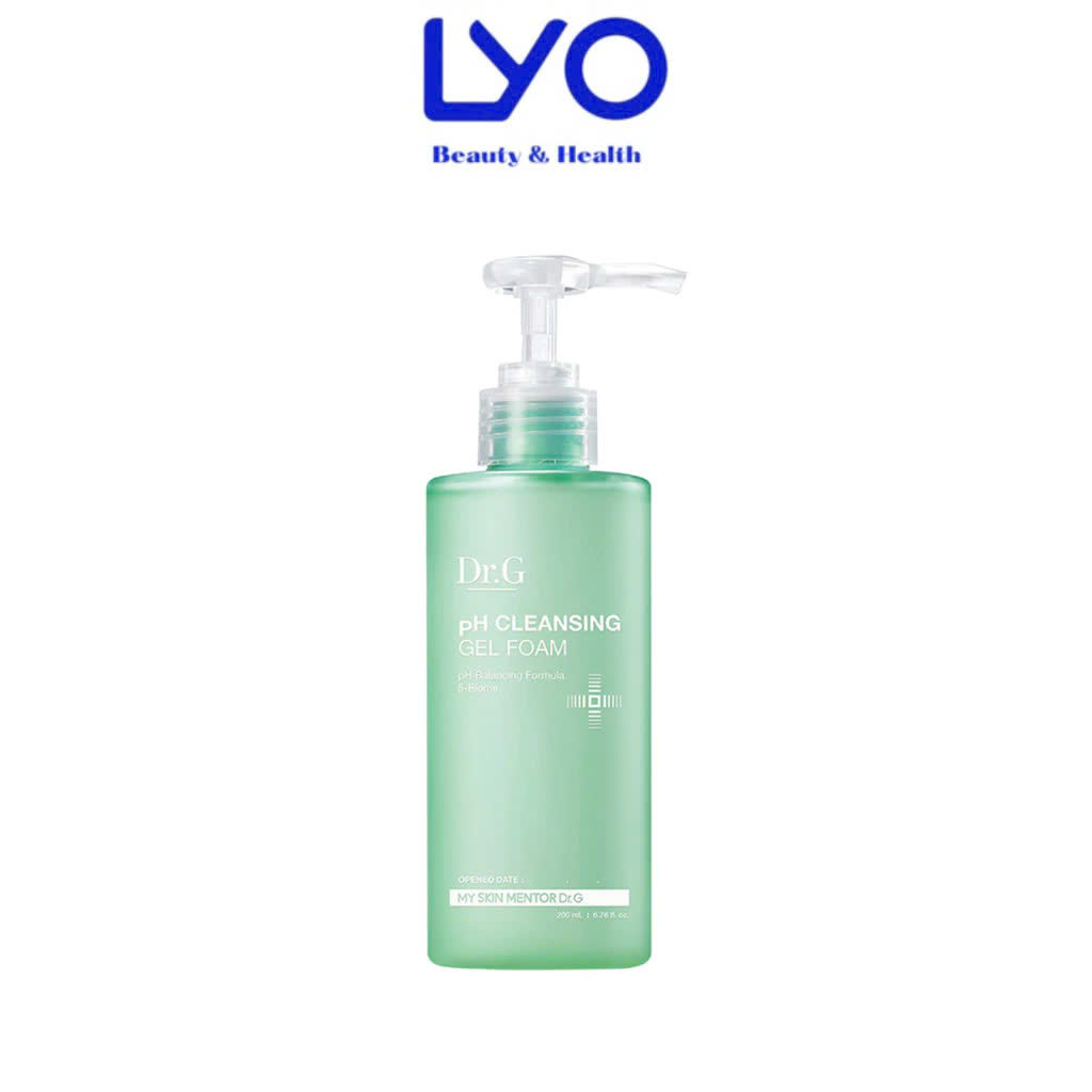 Gel rửa mặt Dr.G Ph Cleansing Gel Foam Làm sạch sâu & Cân bằng da 200ml
