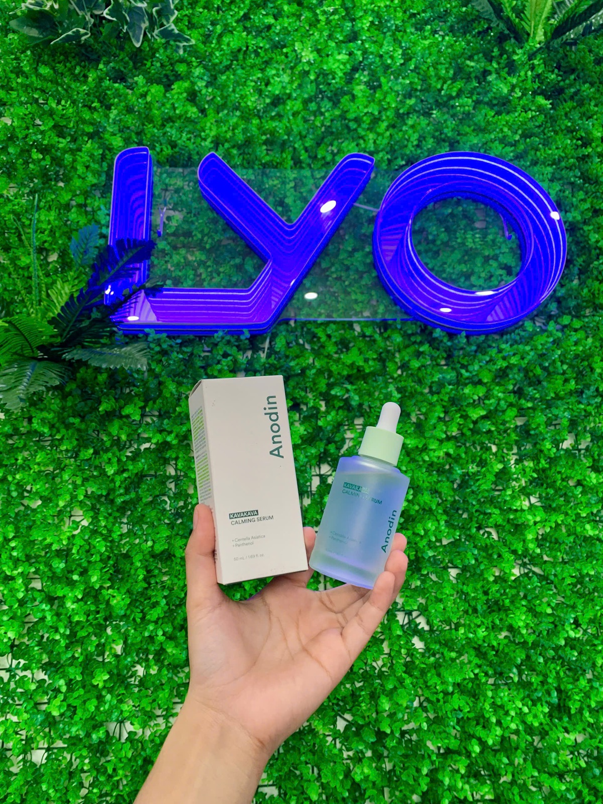 Tinh Chất Serum Cấp Ẩm, Phục Hồi & Làm Dịu Da Anodin Kava Kaka Calming Serum Hàn Quốc 50ml