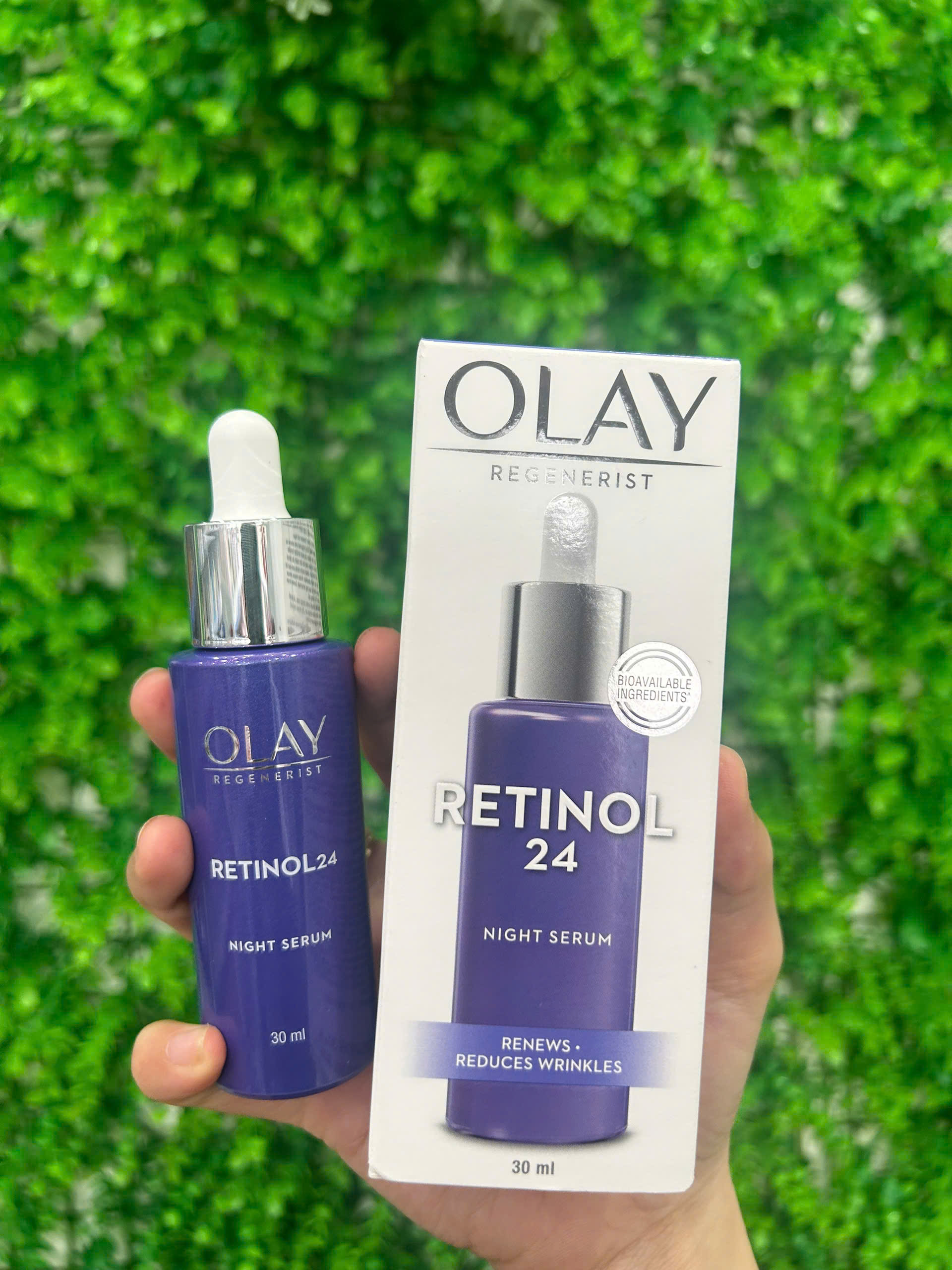 f066 - Tinh Chất Dưỡng Ban Đêm Olay Regenerist Retinol24 Tái Tạo Da Night Serum 30ml LYO