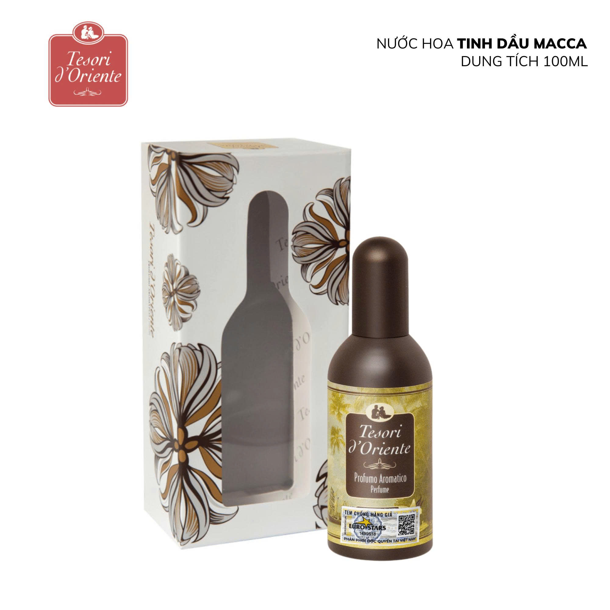 d531 - Nước Hoa Ý Tesori D’Oriente Hương Thơm Tinh Tế, Lưu Hương Bền Lâu 100ml