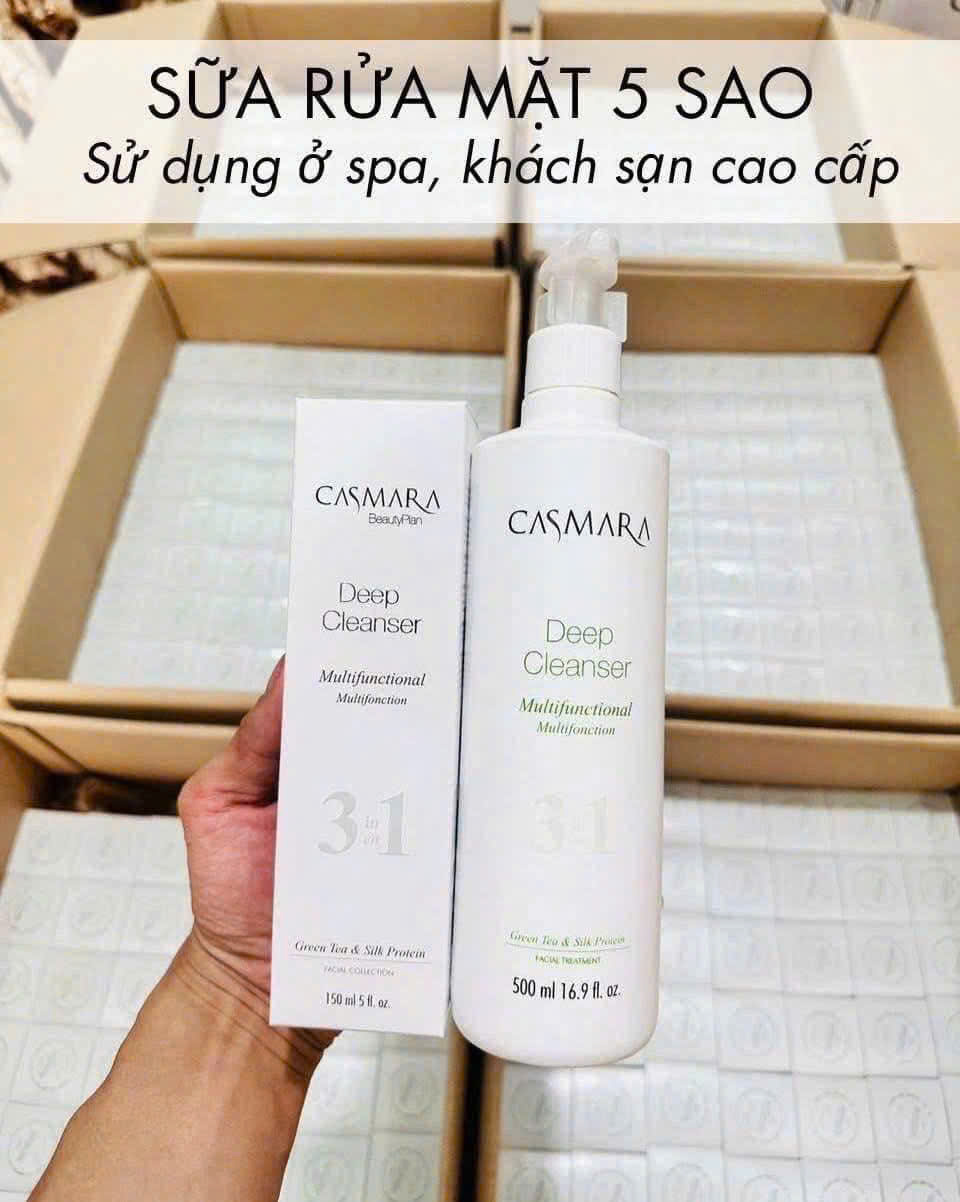 f377 - Casmara - Sữa rửa mặt Casmara Deep Cleanser 3 in 1