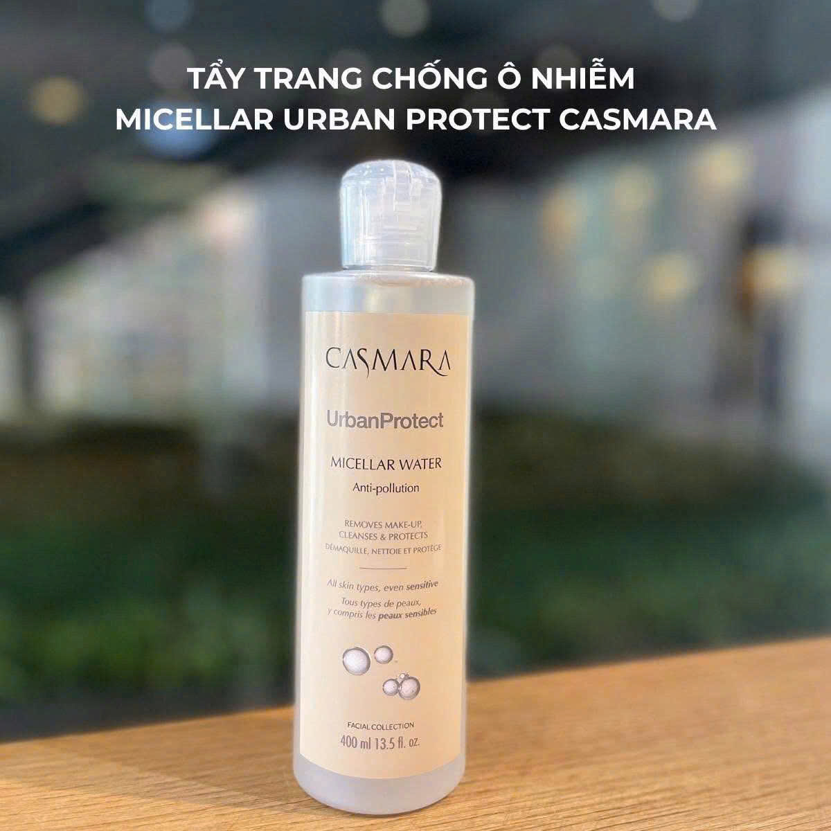 f378 - Casmara - Nước tẩy trang Casmara Urban Protect Micellar Water 500ml