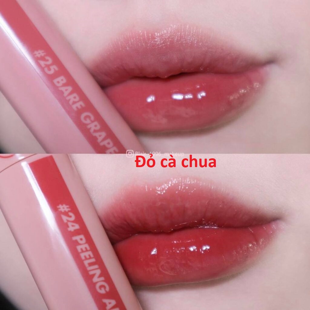 Son Romand (Son Kem Lì Zero Velvet, Son Bóng Juicy Lasting và Glasting Water Tint)