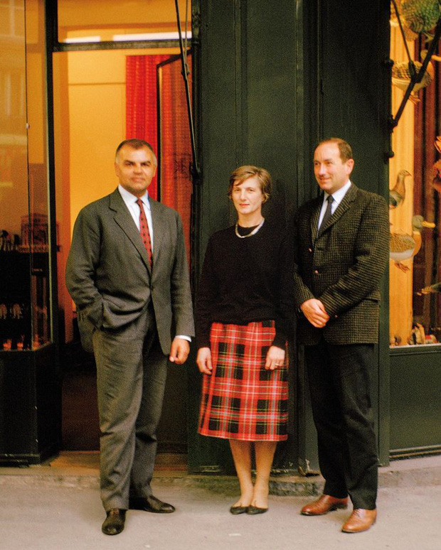 3 nhà sáng lập Yves Coueslant, Christiane Gautrot và Desmond Knox-Leet
