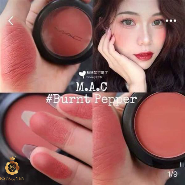 Má Hồng MAC Powder Blush Burnt Pepper RS Nguyen Luxury Brand