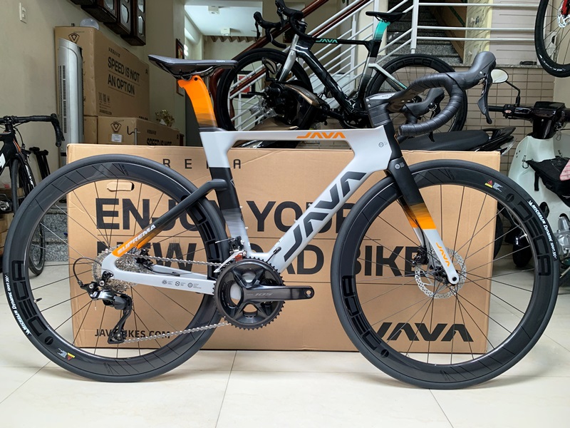 Xe đạp đua JAVA SUPREMA (2024) - Khung, vành Full Carbon, Full group ...
