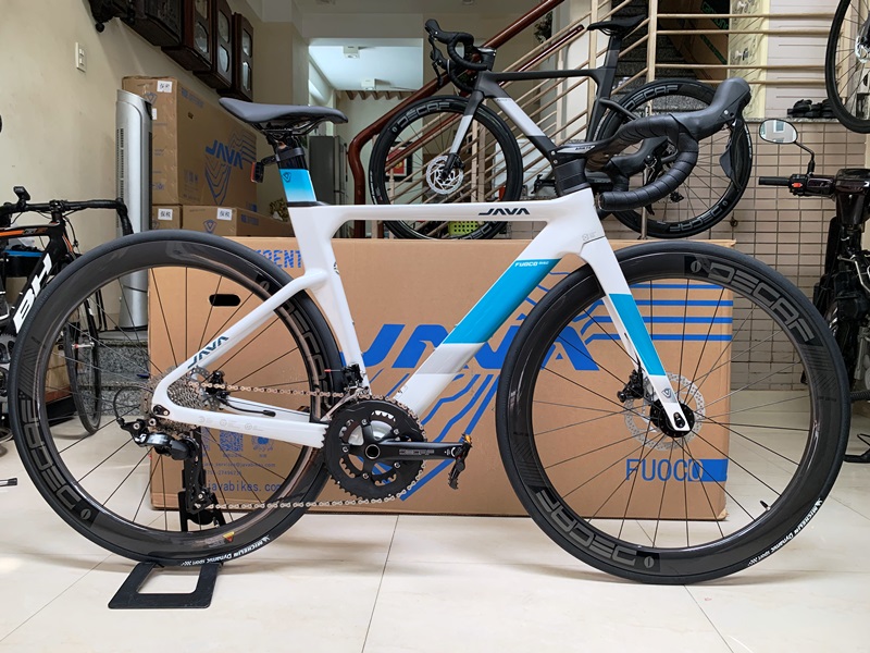 Xe đạp đua JAVA FUOCO DISC (2024) - Khung, vành full Carbon; group ...
