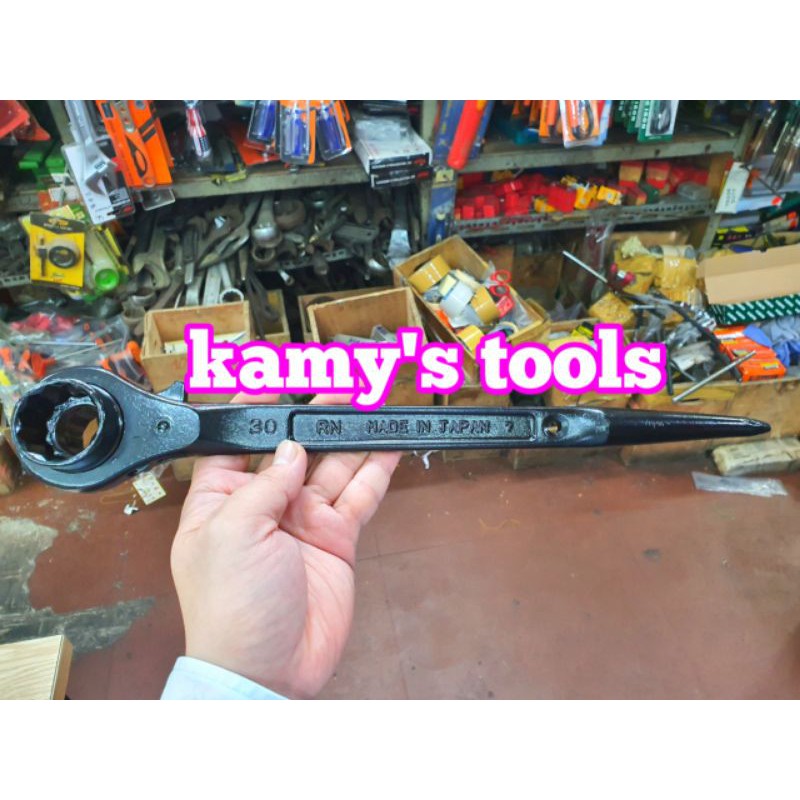 Cờ Lê Vòng Đuôi Chuột 24-30 Super Asahi Mcc Top Hàng Nhật Bãi