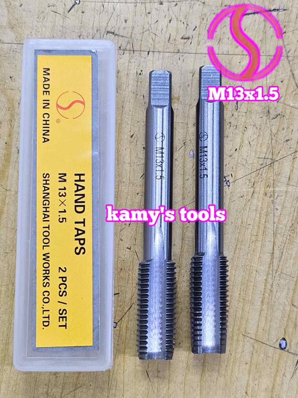 Bộ ta rô taro tạo ren trong Shanghai M13x1.5 dài 88mm SH-521315