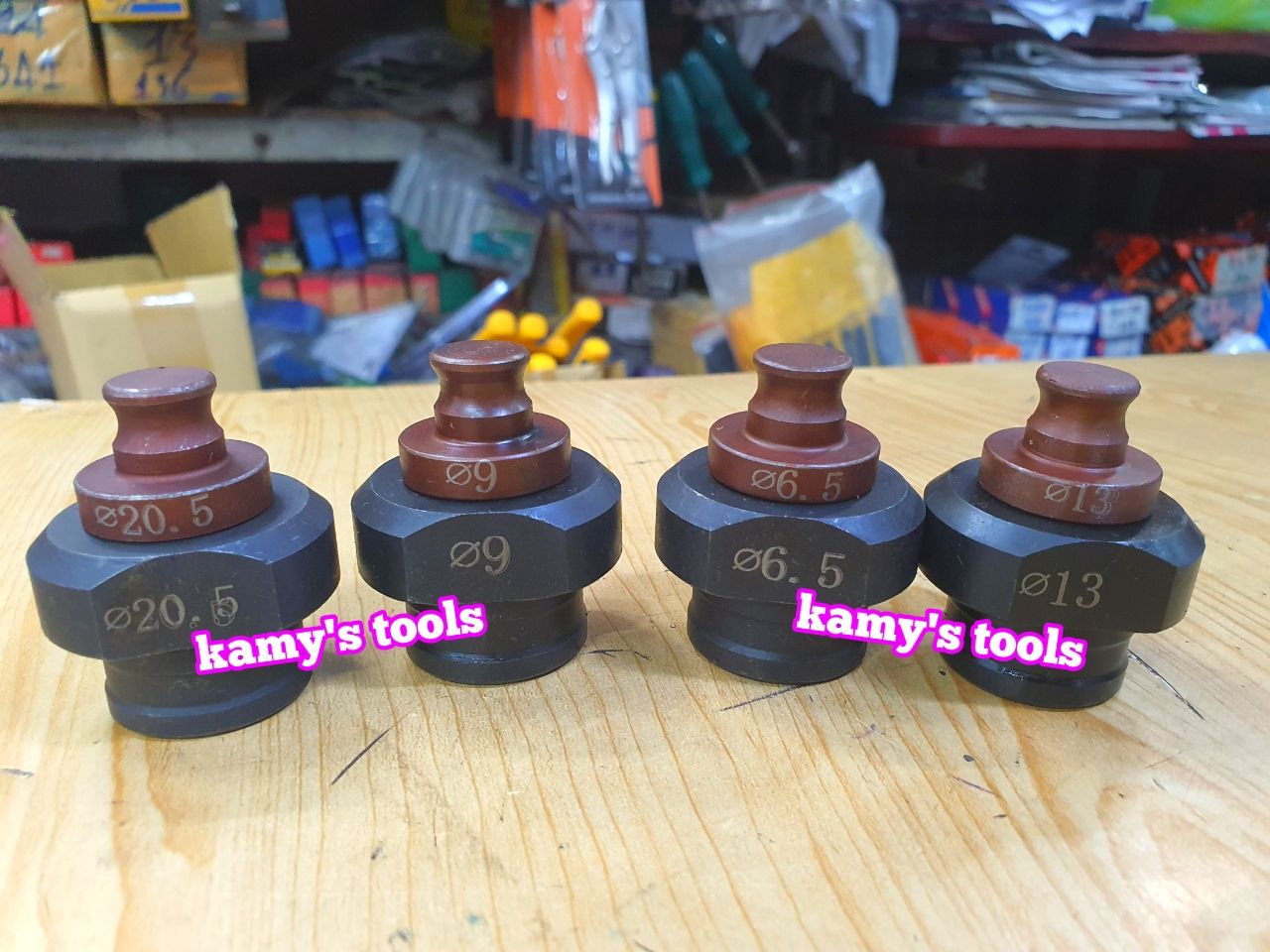 Khuôn đột lỗ thủy lực tròn oval cho máy đột lỗ thủy lực điện mhp-20 kamytools