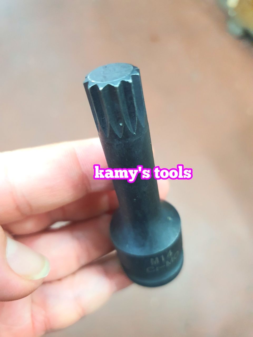 Đầu tuýp lú đầu bông sao 12 cạnh 1/2 inch dài 78mm M5 M6 M8 M9 M10 M11 M12 M13 M14 M15 M16 M17 M18