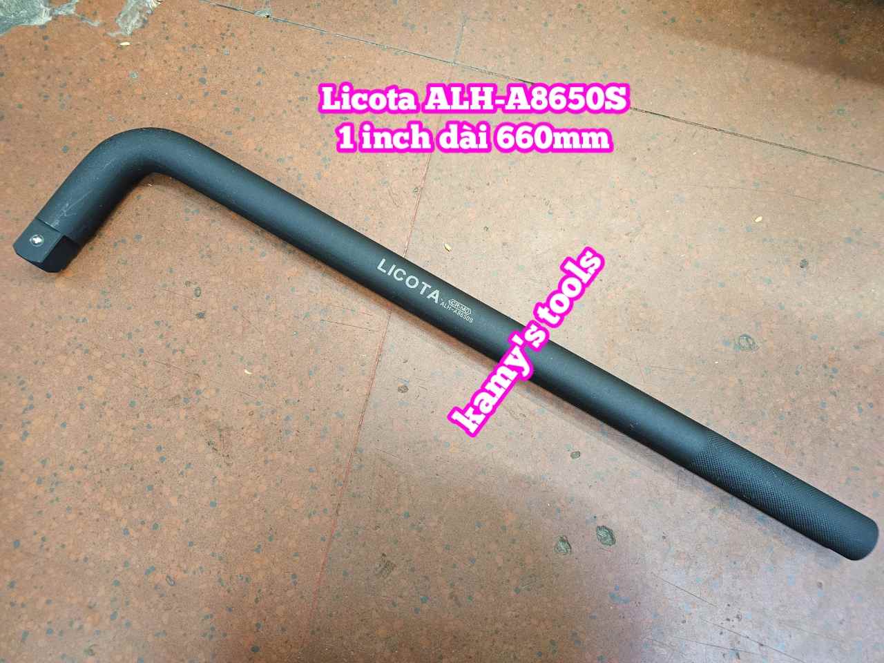 Cần siết đầu cong L 1 inch Licota ALH-A8650S dài 26 inch 660mm
