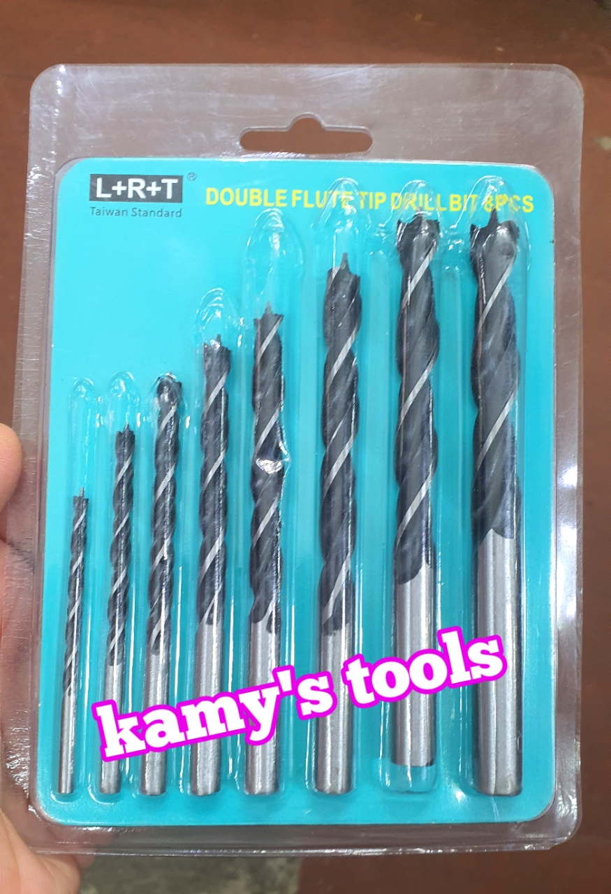 Bộ mũi khoan gỗ 8 cây LRT 3mm-10mm