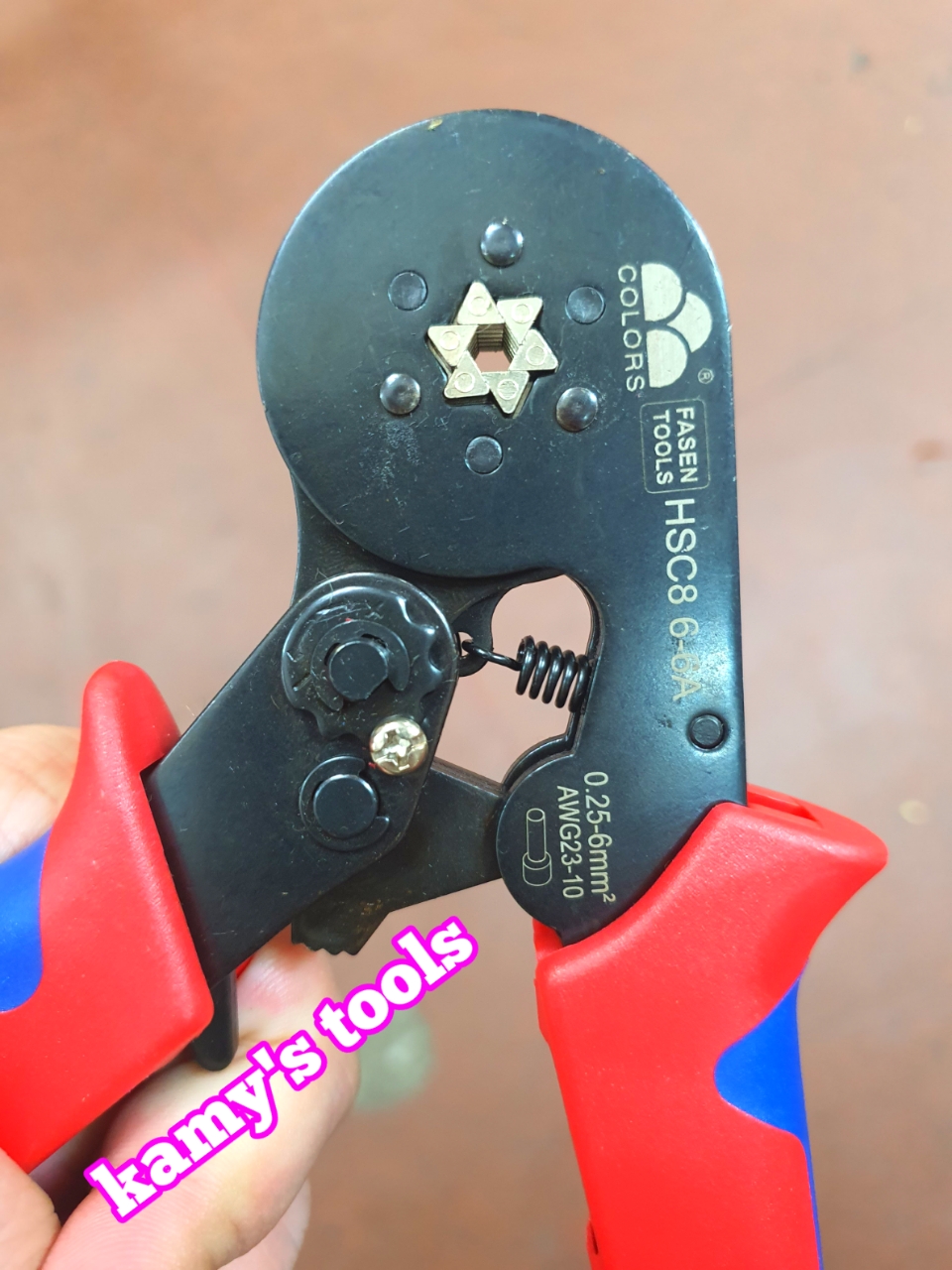 Kìm Bấm Cos Fasen Hsc8 6-6a Lục Giác