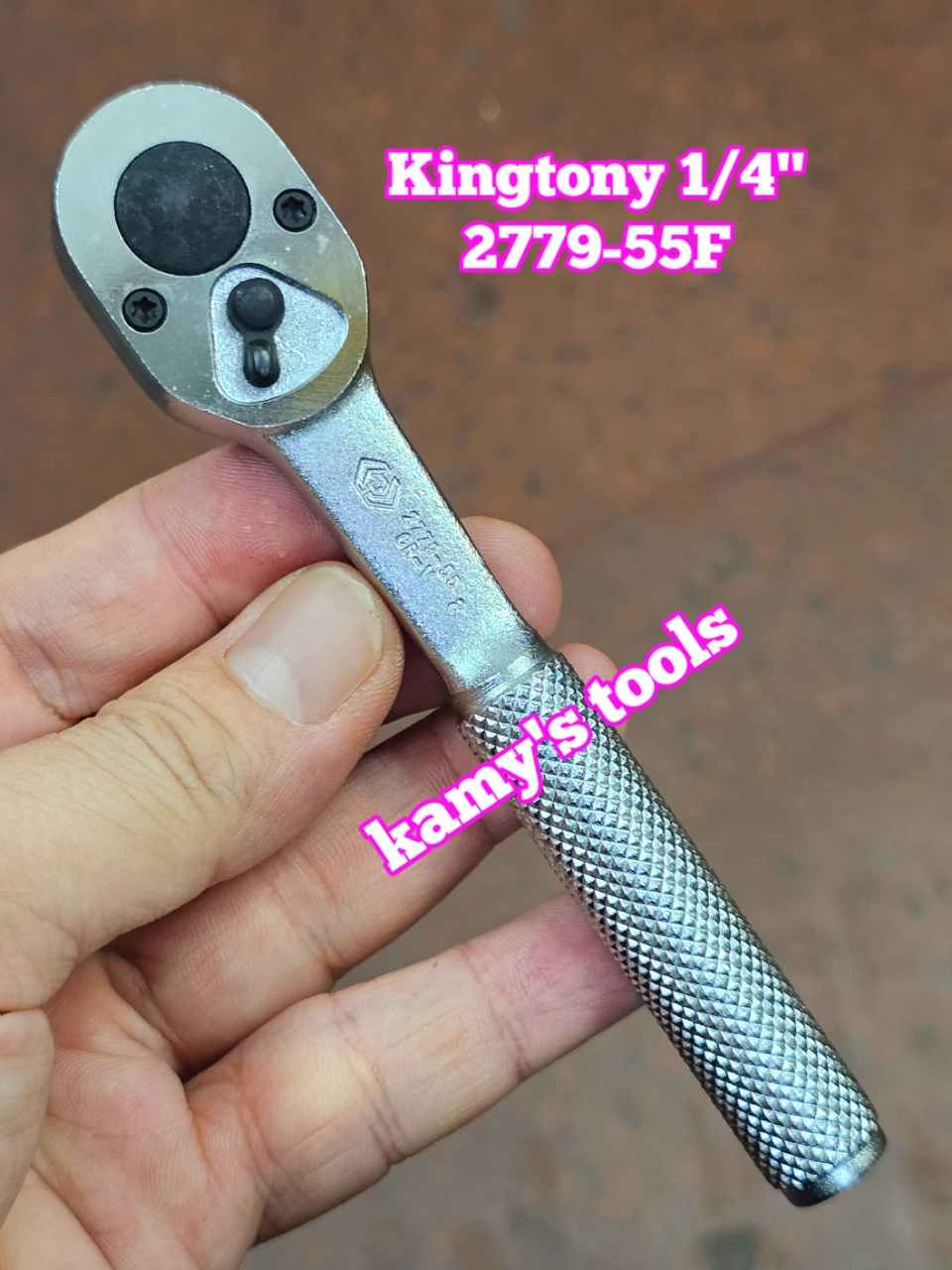 Cần tự động 1/4 inch Kingtony dài 130mm 2779-55F