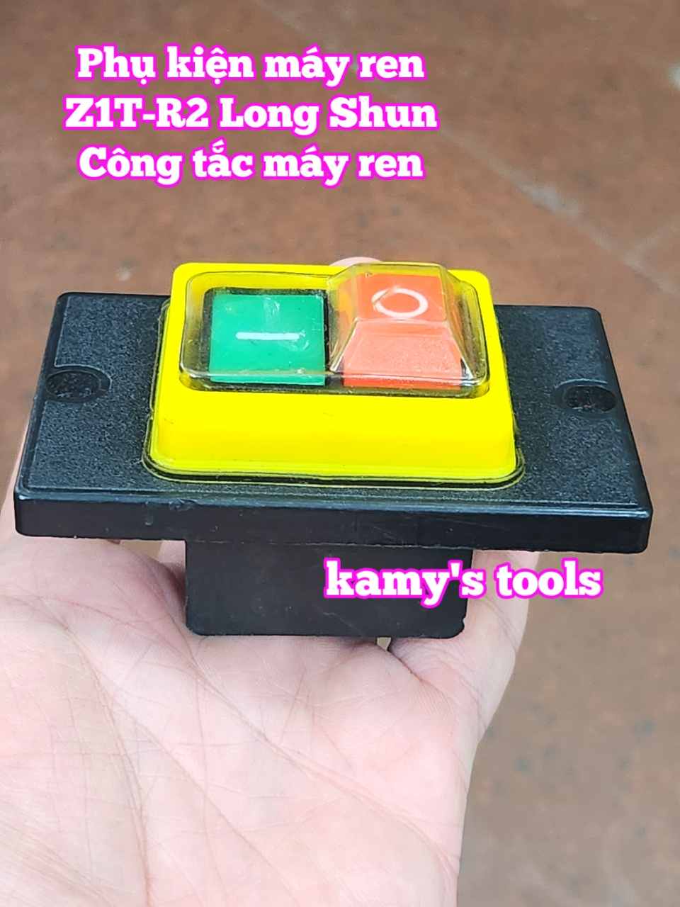 Phụ kiện công tắc máy tiện ren ống z1t-r2 Long Shun LSSP-SW1TR2