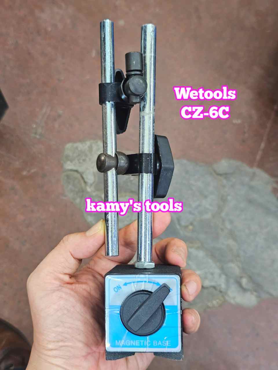 Chân đế từ nam châm gá đồng hồ so CZ-6C Wetools
