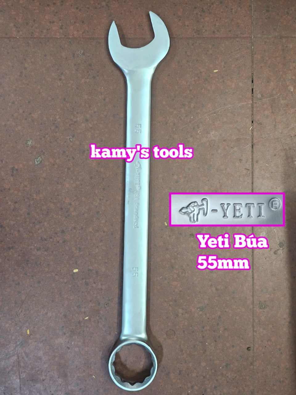 Cờ lê vòng miệng 55mm Yeti đầu búa YT-H3255