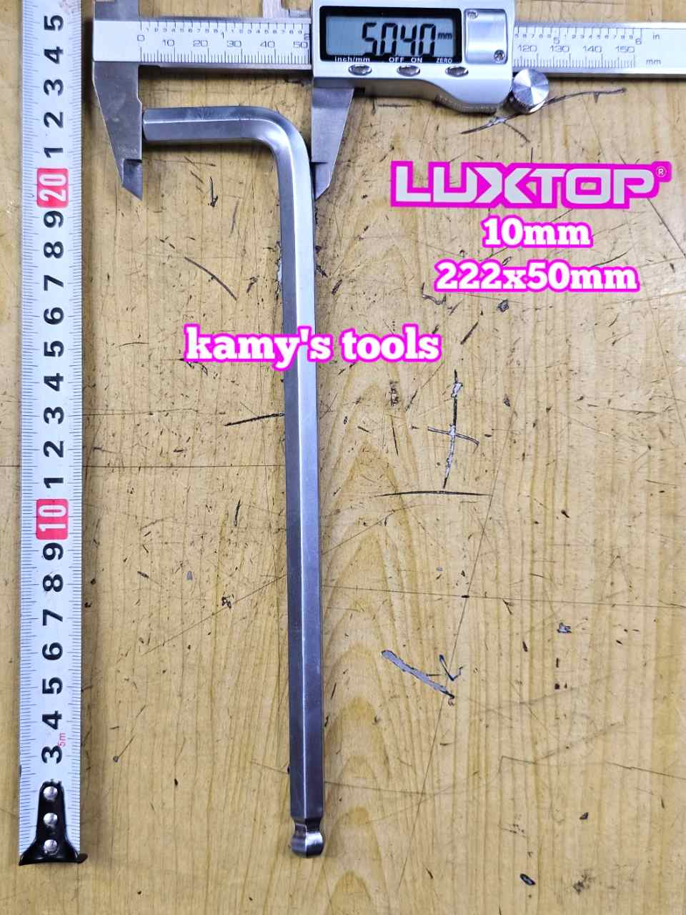 Lục giác bi Luxtop 10mm 12mm 14mm 17mm 19mm LT-SHK10 LT-SHK12 LT-SHK14 LT-SHK17 LT-SHK19