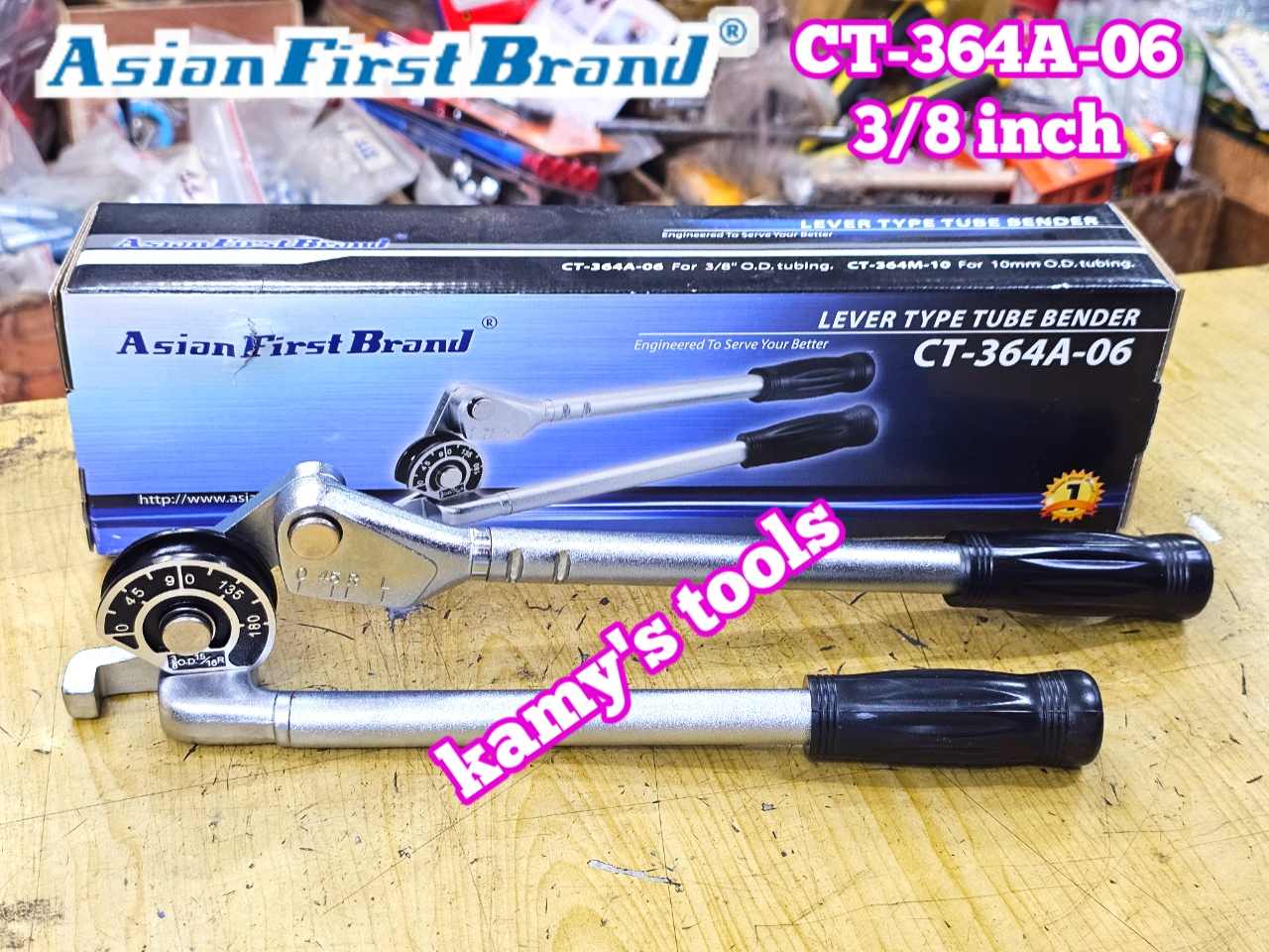 Dụng Cụ Uốn Ống Đồng Inox 10mm Asian First Brand Ct-364a-06 Taiwan (Vam Uốn Ống 10mm)