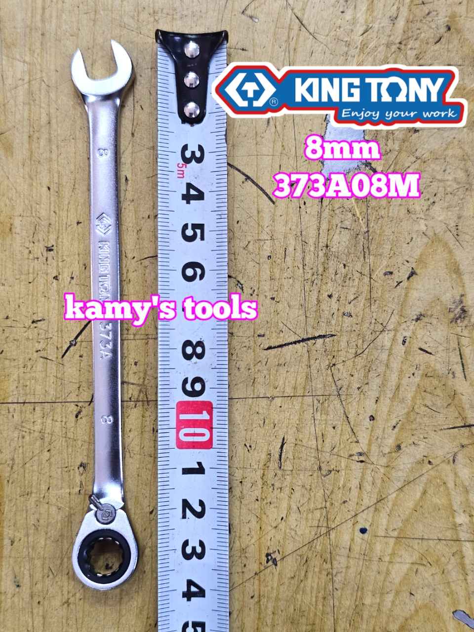 Cờ lê vòng miệng tự động Kingtony 8mm 9mm 10mm 11mm 12mm 13mm 14mm 15mm 16mm 17mm 18mm 19mm Model 373A08M 373A09M 373A10M 373A11M 373A12M 373A13M 373A14M 373A15M 373A16M 373A17M 373A18M 373A19M