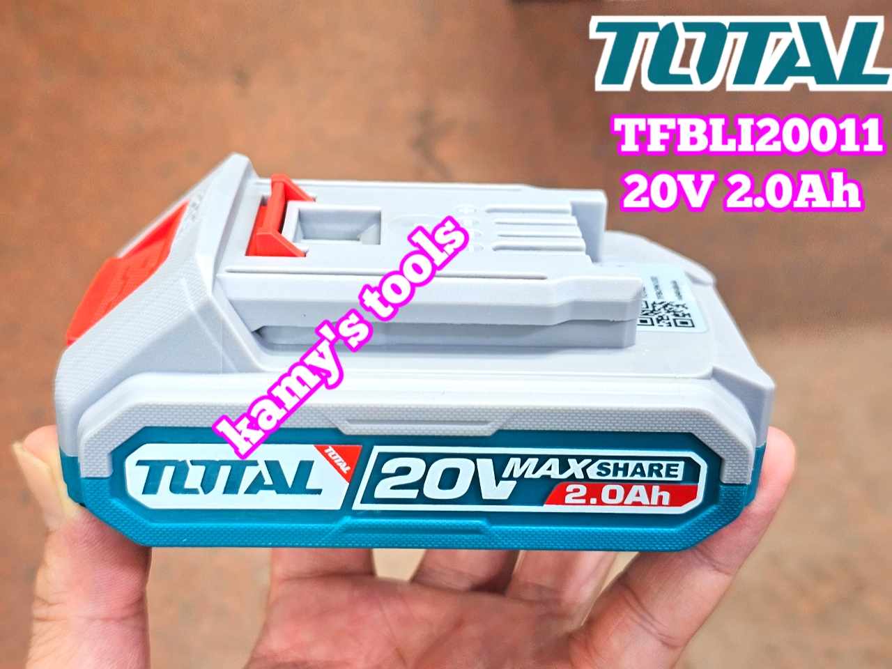 Pin Lithium-lon Total 20V 2.0Ah TFBLI20011