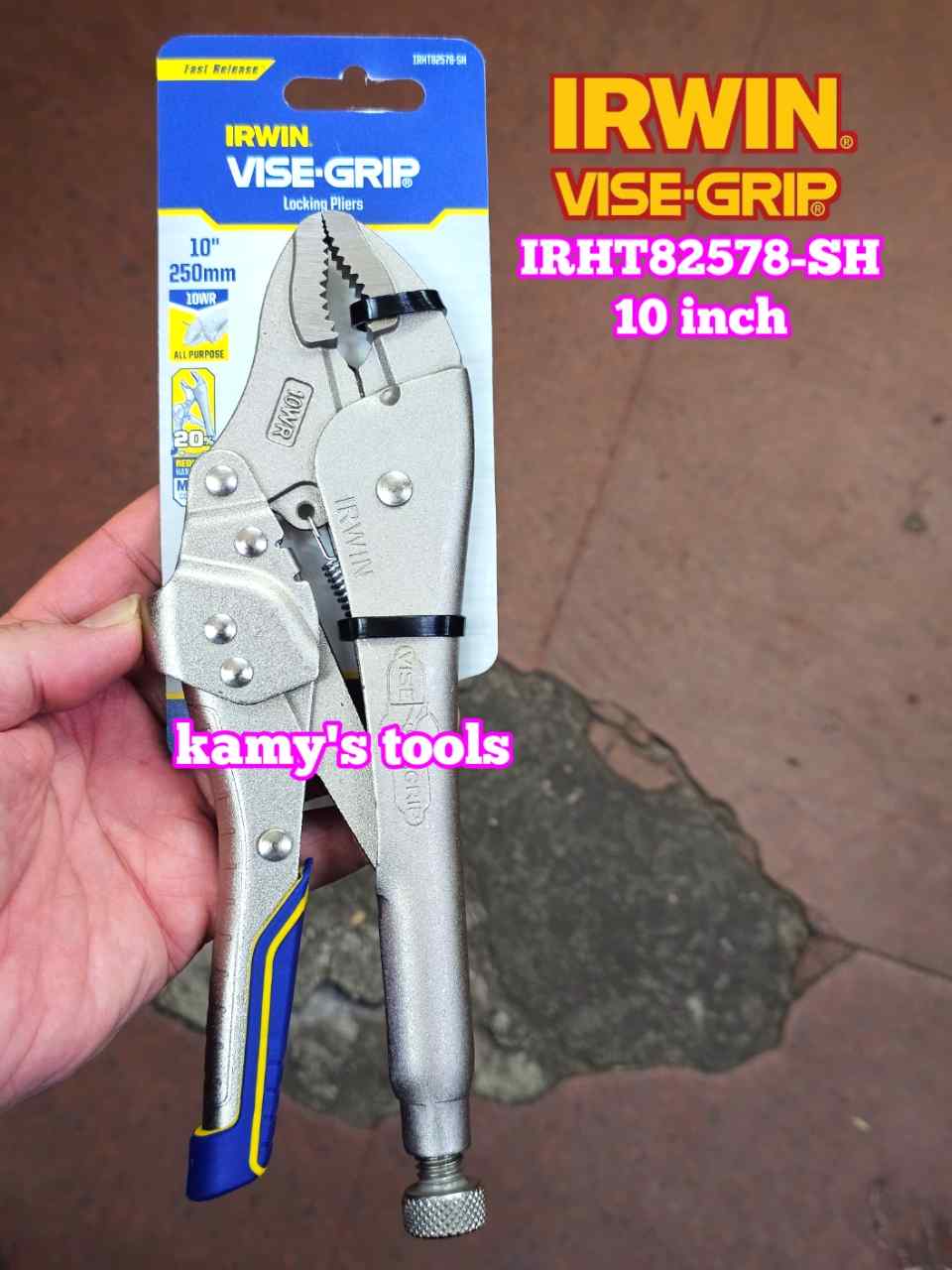 Kìm Bấm Chết 10 inch Cao Cấp Irwin 10WR T05T IRHT82578