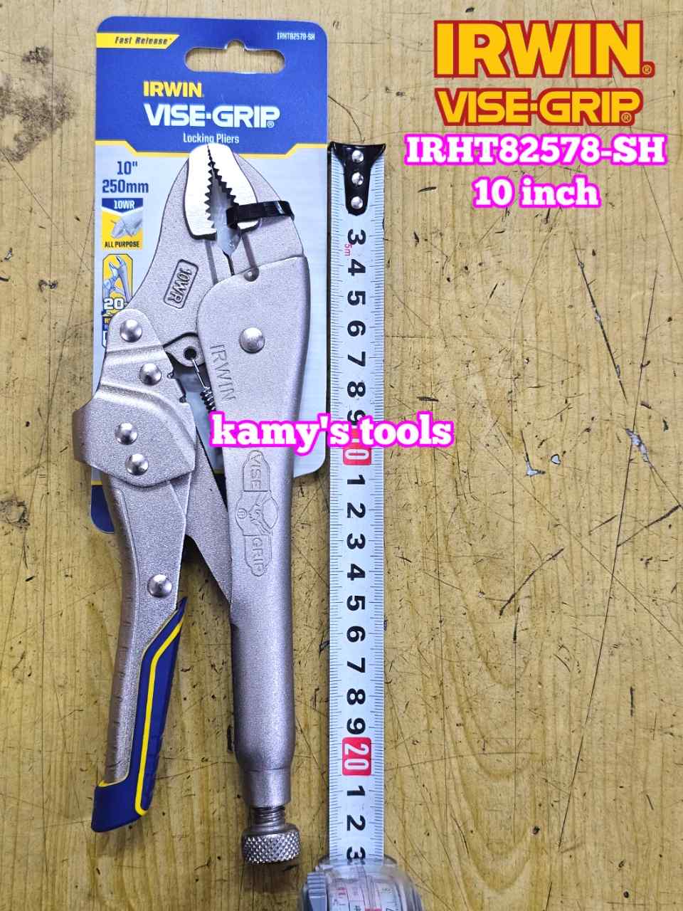 Kìm Bấm Chết 10 inch Cao Cấp Irwin 10WR T05T IRHT82578