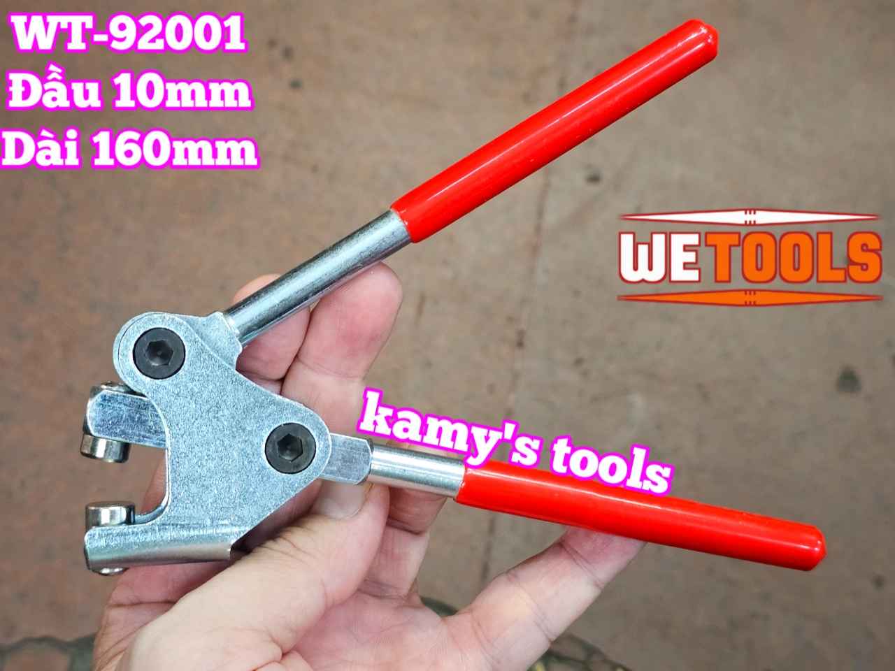 Kìm bấm chì đường kính hạt 10mm dài 160mm Wetools WT-92001