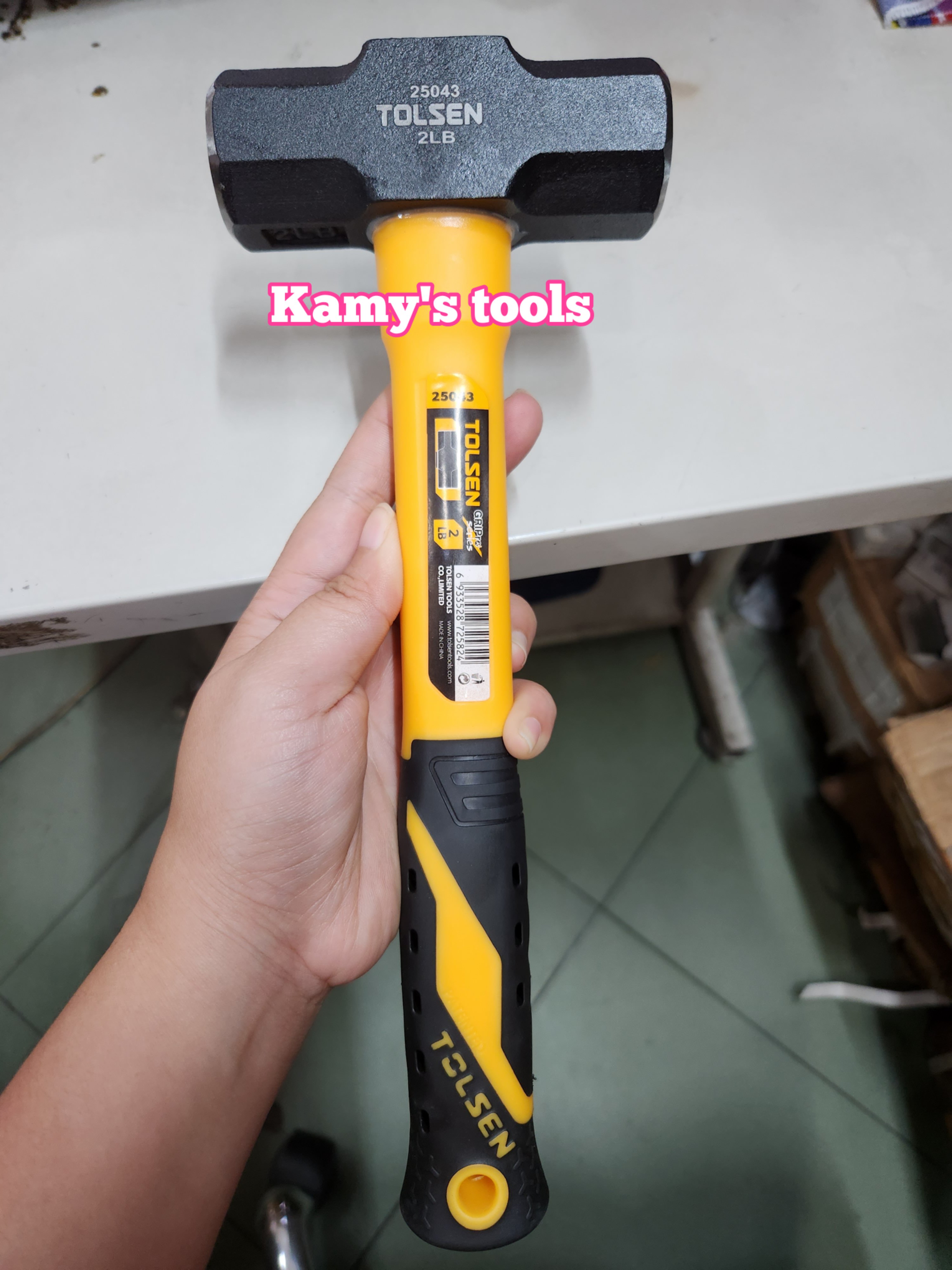 Búa tạ cán nhựa Tolsen 25043 2lbs 900g