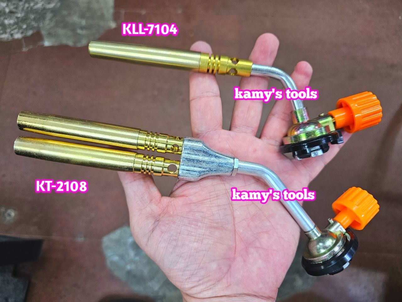 Đèn khò gas đơn đôi lắp bình gas mini Kovea KLL-7104 KT-2104 và KT-2108