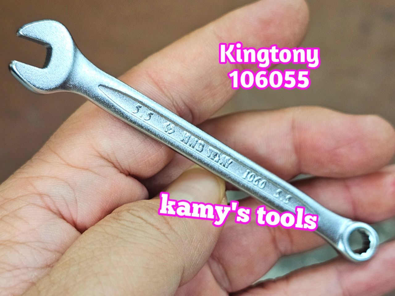 Cờ lê vòng miệng Kingtony 5.5mm 1060-55 dài 105mm