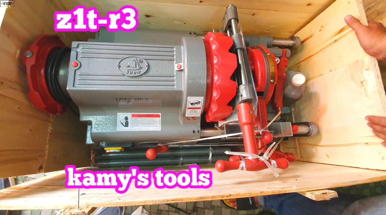 Máy tiện ren ống Z1T-R3 Long Shun 21mm-90mm