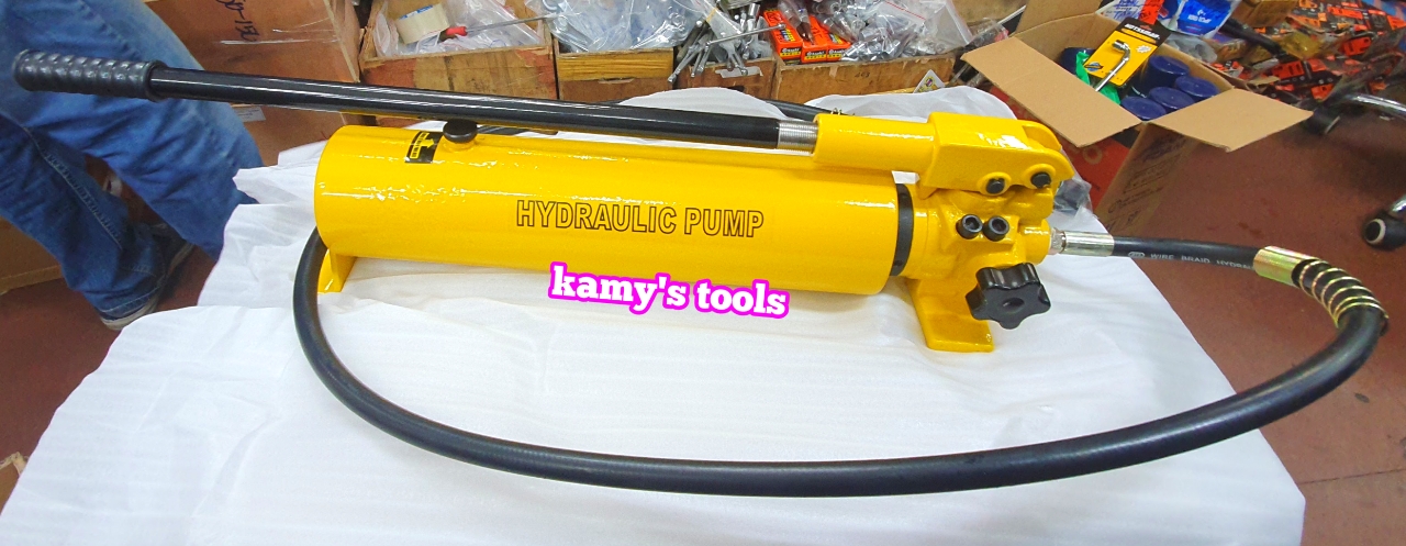 Bơm tay thủy lực TLP HHB-700a dài 715mm 2700cm3 dầu