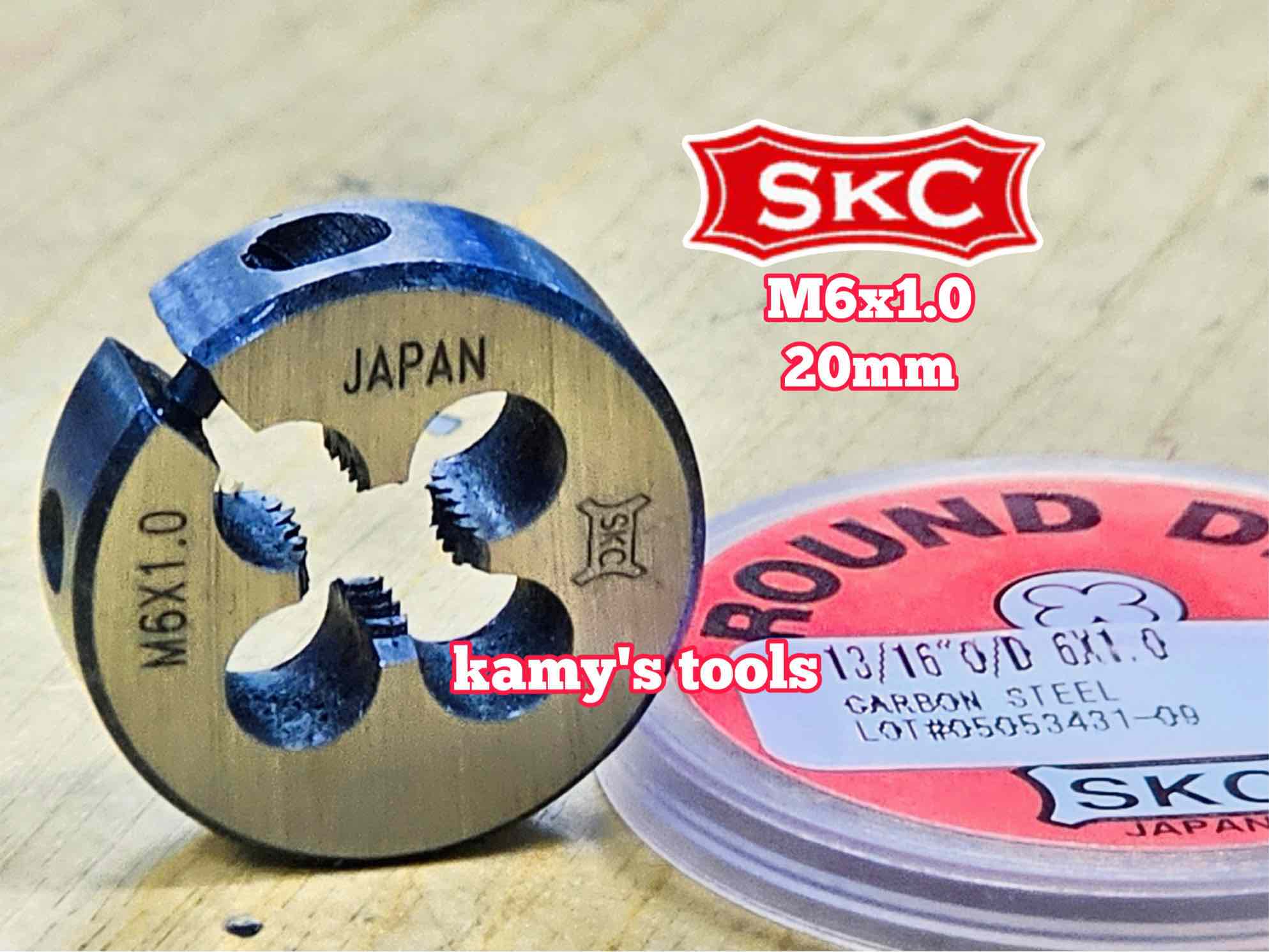 Bàn ren SKC M6x1.0 (6x1.0) đường kính 13/16 inch 20mm SKC-432006A