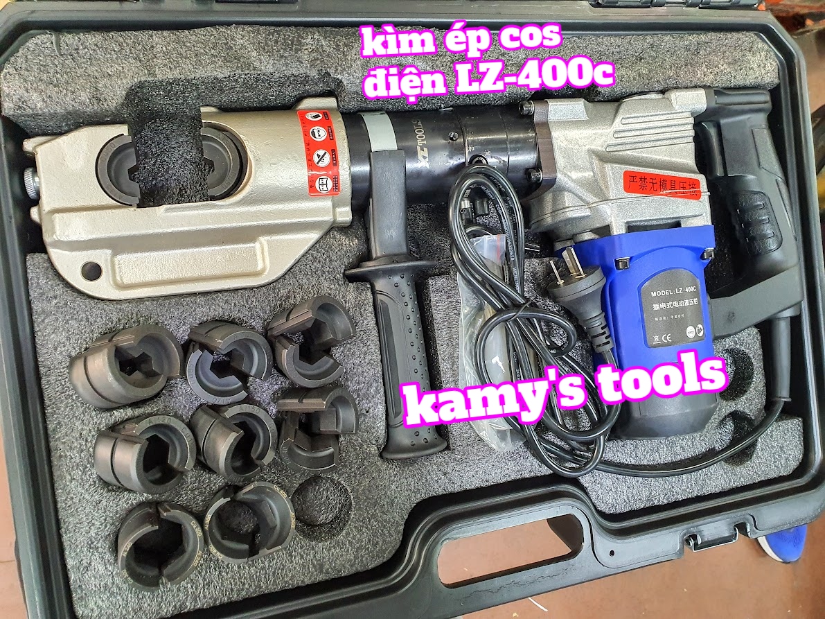 Kìm ép cos thủy lực dùng điện LZ-400C XC TOOLS ép đến 400mm2