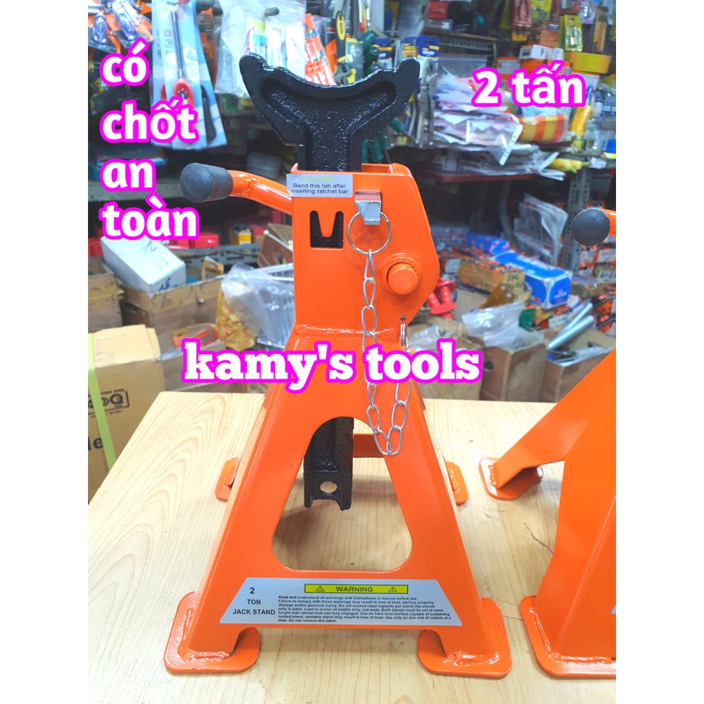 Con đội kê 2 tấn chốt an toàn và lót chân, chân kê ( loại lẻ 1 cái)